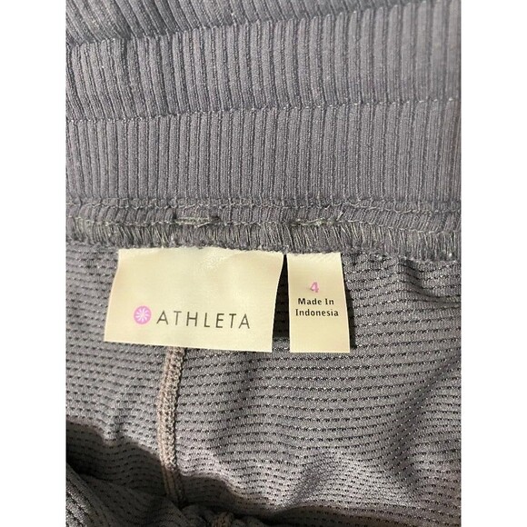Athleta Ladies Grey Skort Shorts Size 4 Woman's Activewear Gym Tennis  Stretch - Picture 8 of 14